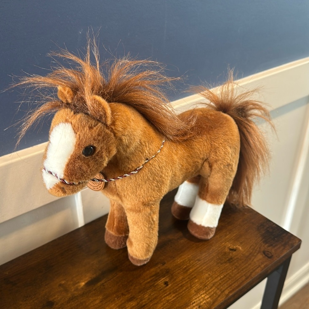 Breyer Aurora Showstopper Quarter Horse Brown Stuffed Animal Plush Toy 11"
